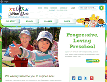 Tablet Screenshot of lupinelane.com